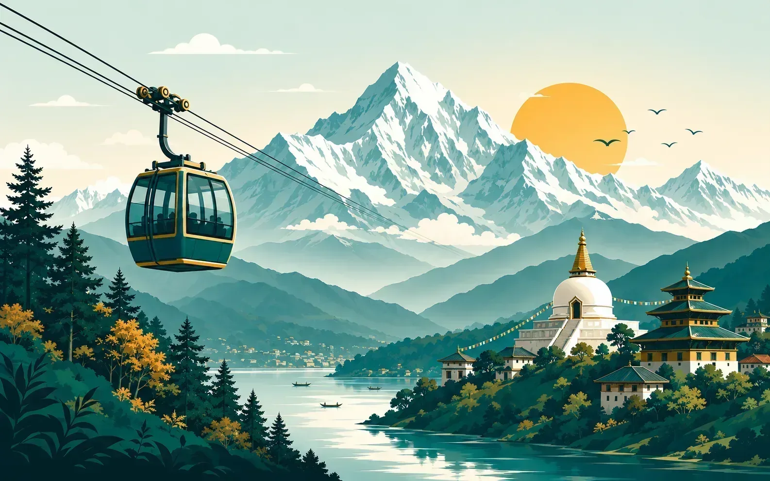 Nepal Pokhra Tour with ICICI  Bank Group